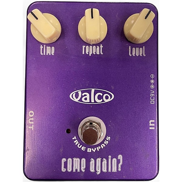 Used Valco COME AGAIN? DELAY Effect Pedal
