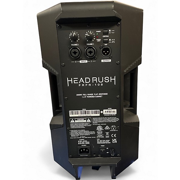 Used 2021 HeadRush FRFR-108 Guitar Cabinet