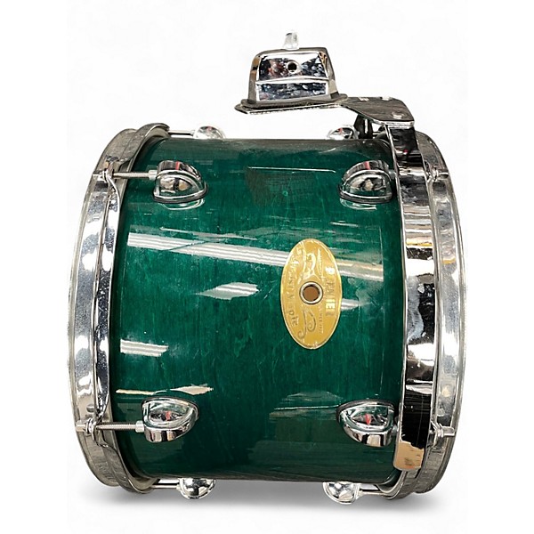Used Premier 4 Piece Artist Maple Emerald Green Drum Kit