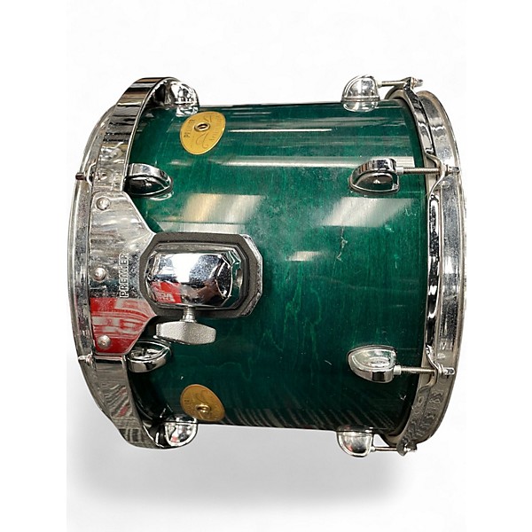 Used Premier 4 Piece Artist Maple Emerald Green Drum Kit