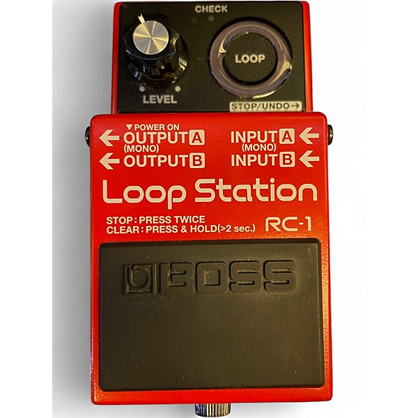 Used BOSS RC1 Loop Station Pedal