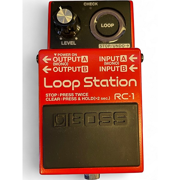 Used BOSS RC1 Loop Station Pedal