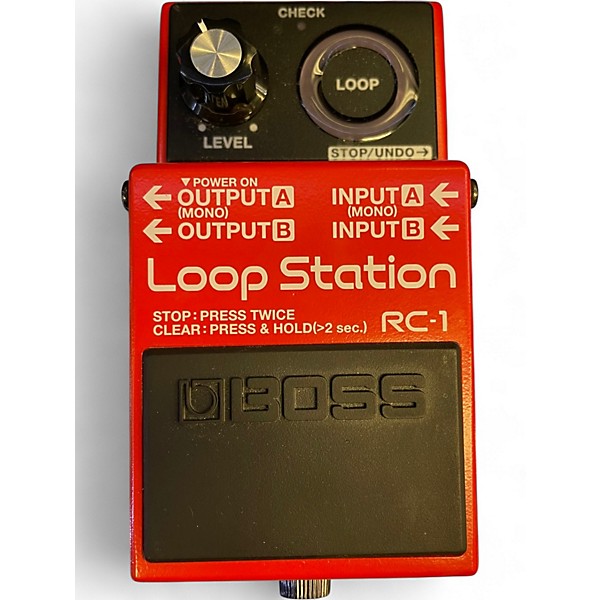 Used BOSS RC1 Loop Station Pedal