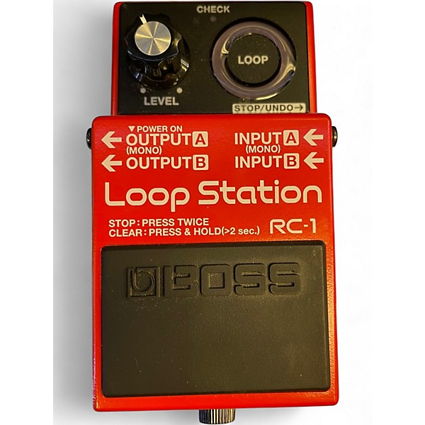 Used BOSS RC1 Loop Station Pedal