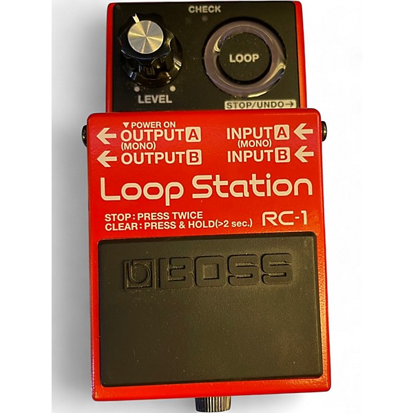 Used BOSS RC1 Loop Station Pedal