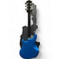 Used 1990s Washburn WM3 Custom Shop Blue Sparkle Solid Body Electric Guitar