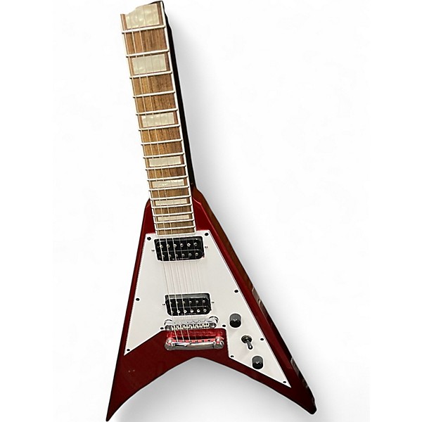 Used Jackson X Series Signature Scott Ian King V KVXT Red Solid Body Electric Guitar