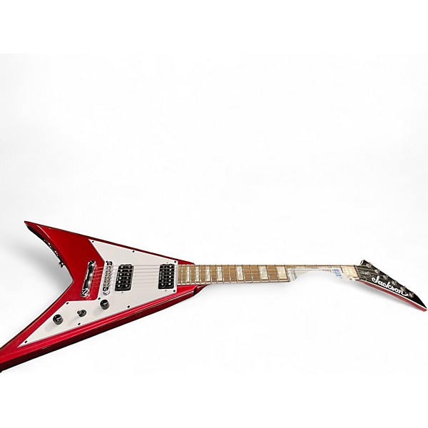 Used Jackson X Series Signature Scott Ian King V KVXT Red Solid Body Electric Guitar