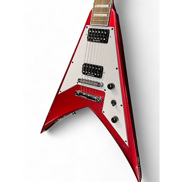 Used Jackson X Series Signature Scott Ian King V KVXT Red Solid Body Electric Guitar