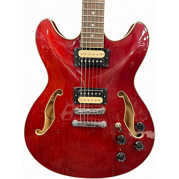 Used Ibanez AS73 Artcore Red Hollow Body Electric Guitar