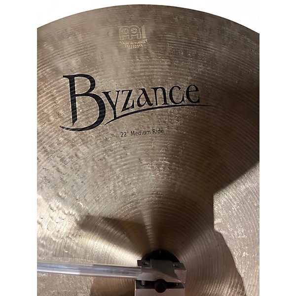 Used MEINL 22in Byzance Medium Ride Cymbal