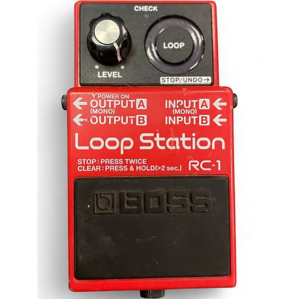 Used BOSS RC1 Loop Station Pedal