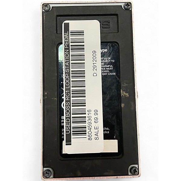 Used BOSS RC1 Loop Station Pedal