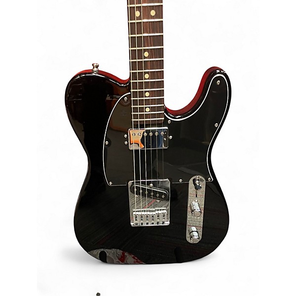 Used Fender TELE MODIFIED SH Black Solid Body Electric Guitar