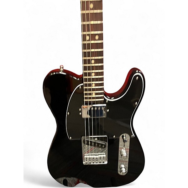 Used Fender TELE MODIFIED SH Black Solid Body Electric Guitar