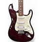 Used Fender Standard Stratocaster HSS Midnight Wine Solid Body Electric Guitar