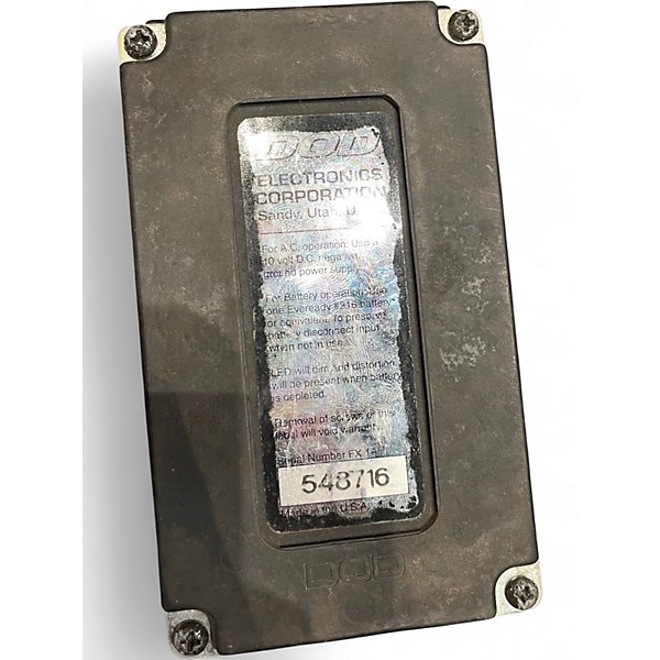 Used DOD FX62 Bass Stereo Chorus Effect Pedal