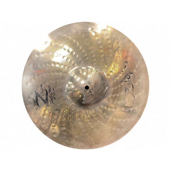 Used Zildjian 16in Z Custom Rock Crash Cymbal