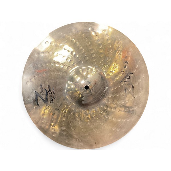 Used Zildjian 16in Z Custom Rock Crash Cymbal