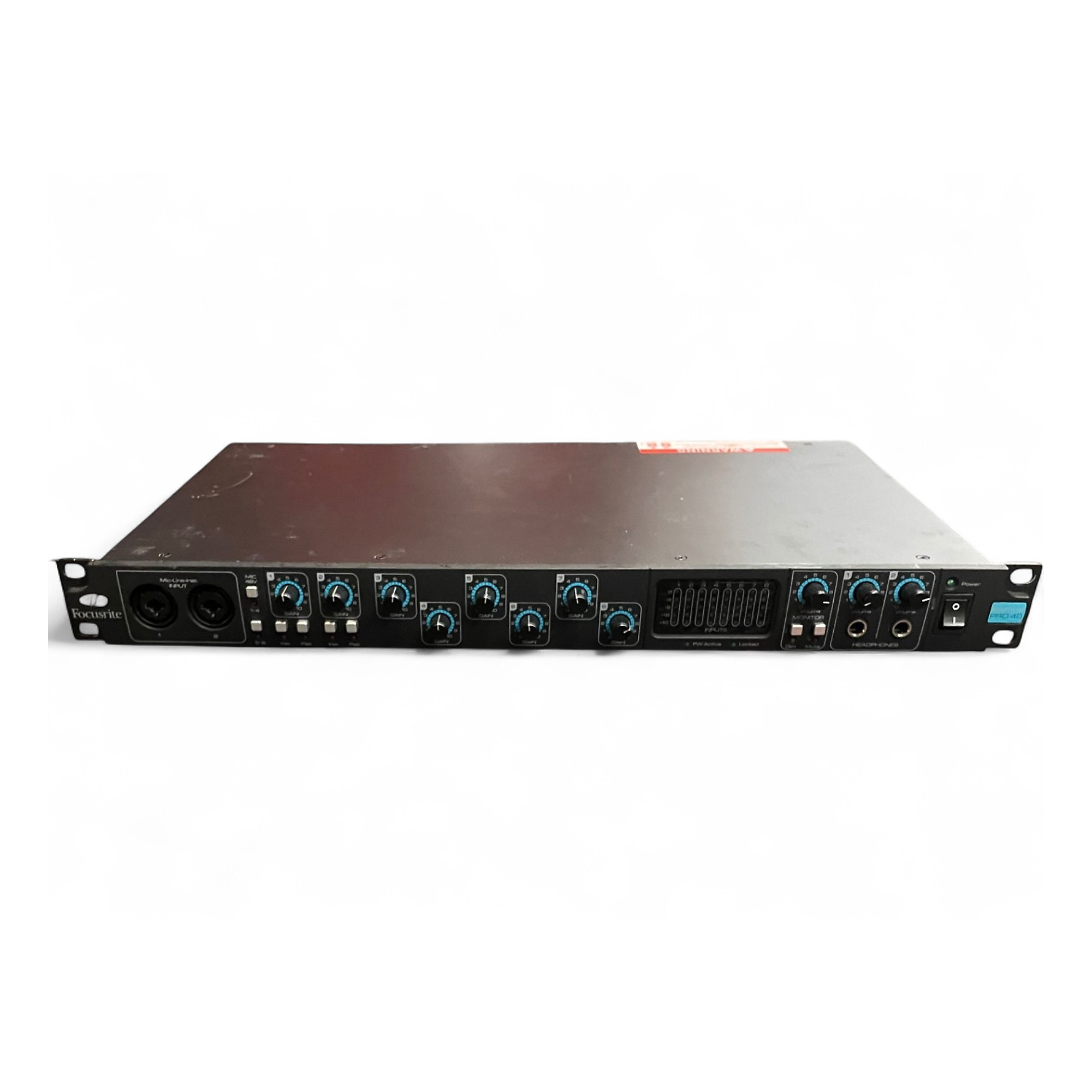 Focusrite Saffire Pro 40 オーディオインターフェース Focusrite SAFFIRE PRO 40 FireWire Audio Interface w/8 Mic preamps+