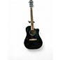 Used Fender CD140SCE Black Acoustic Electric Guitar thumbnail