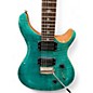 Used PRS SE Custom 24 Sapphire Blue Trans Solid Body Electric Guitar