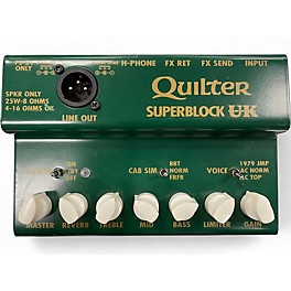 Used Quilter Labs Superblock UK Solid State Guitar Amp Head