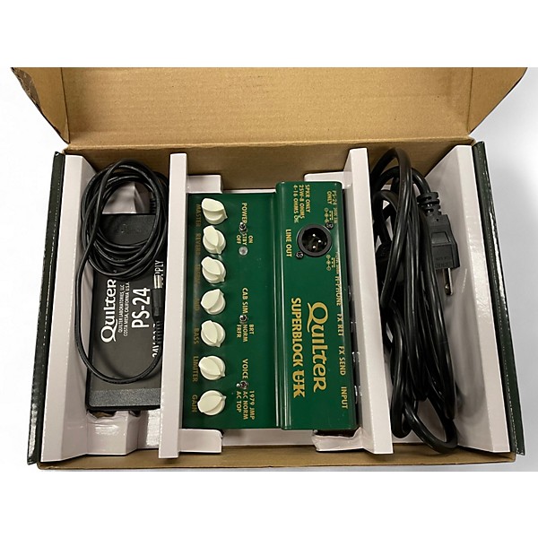 Used Quilter Labs Superblock UK Solid State Guitar Amp Head