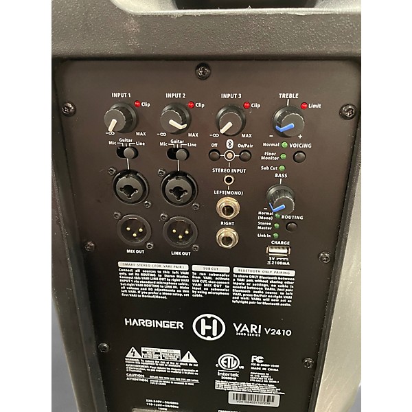 Used Harbinger V2410 Powered Speaker