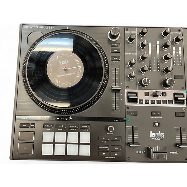 Used Hercules DJ DJCONTROL INPULSE T7 USB Turntable