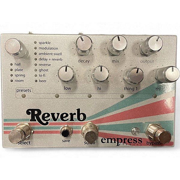 Used Empress Effects Reverb Effect Pedal