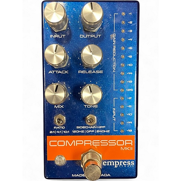 Used Empress Effects Compressor MKII Effect Pedal