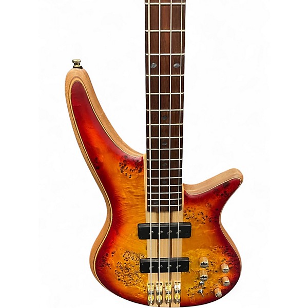 Used Jackson Jackson Pro Series Spectra Bass Amber Electric Bass Guitar