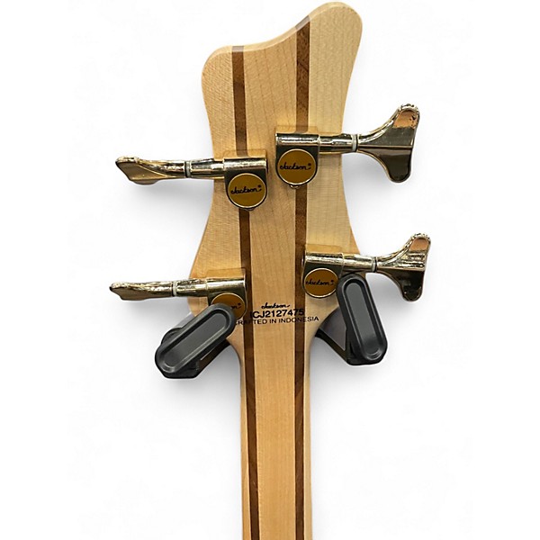 Used Jackson Jackson Pro Series Spectra Bass Amber Electric Bass Guitar