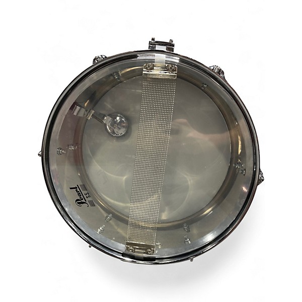 Used Pearl 5X13 Modern Utility Steel Snare steel Drum