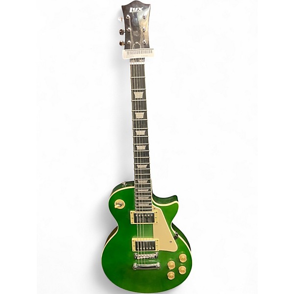 Used Lyx PRO Green Solid Body Electric Guitar