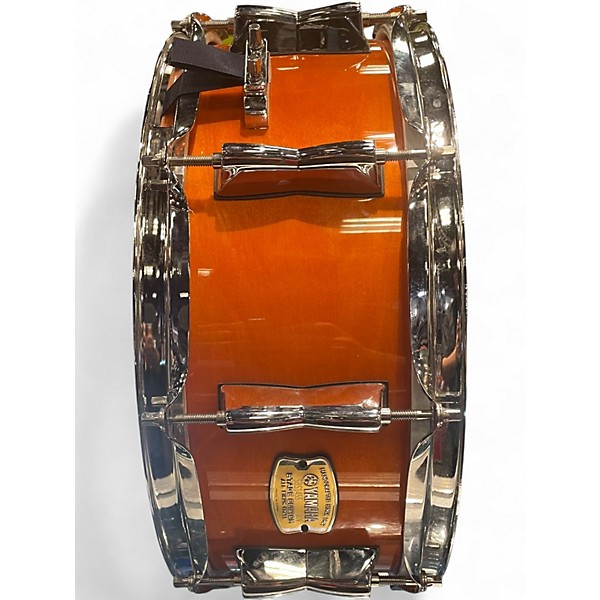 Used Yamaha 14X2.5 Stage Custom Snare Honey Amber Drum