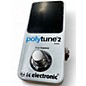 Used TC Electronic polytune 2 mini Tuner Pedal