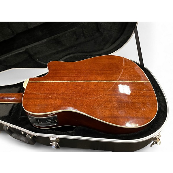 Used Washburn D10 Natural Acoustic Electric Guitar