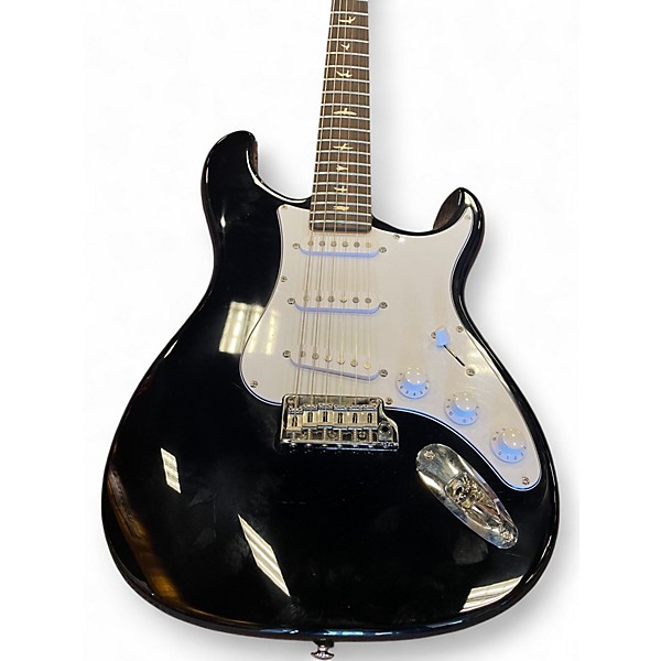 Used PRS SE Silver Sky Black Solid Body Electric Guitar