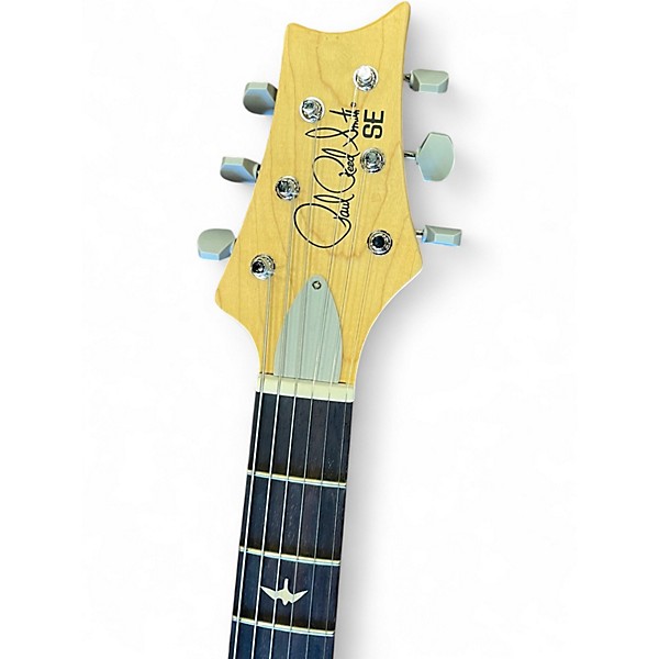 Used PRS SE Silver Sky Black Solid Body Electric Guitar