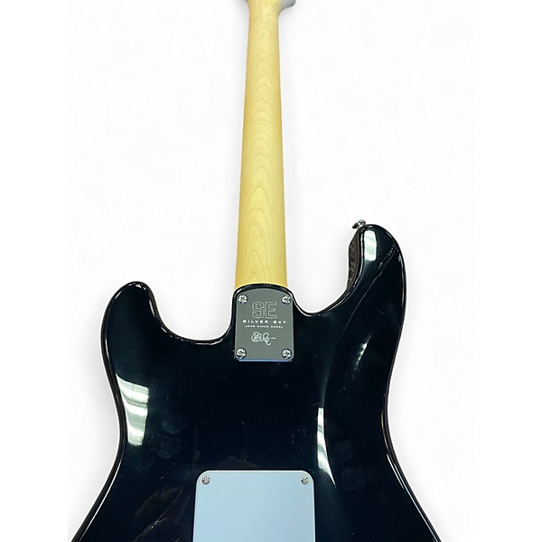 Used PRS SE Silver Sky Black Solid Body Electric Guitar