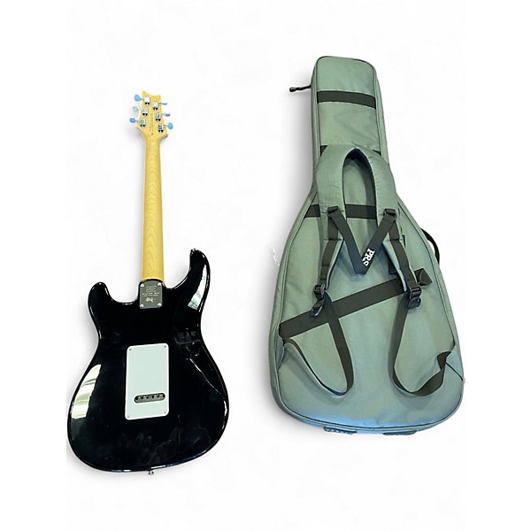 Used PRS SE Silver Sky Black Solid Body Electric Guitar