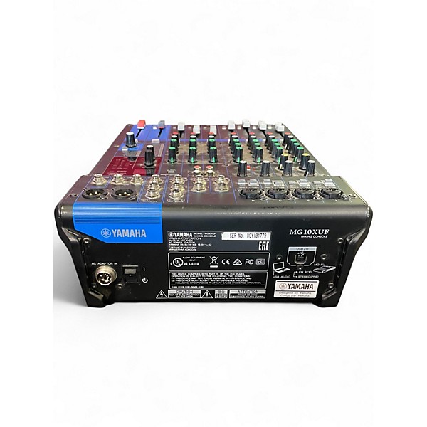 Used Yamaha MG10XUF Unpowered Mixer | Guitar Center