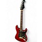 Used Fender American Deluxe Stratocaster Candy Apple Red Solid Body Electric Guitar thumbnail