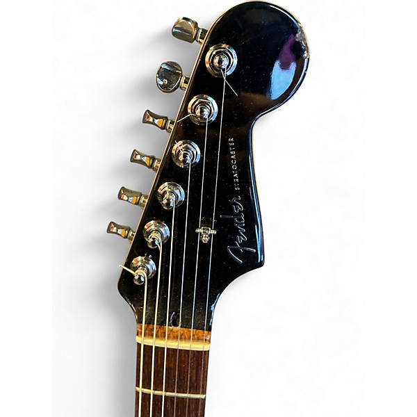 Used Fender American Deluxe Stratocaster Candy Apple Red Solid Body Electric Guitar