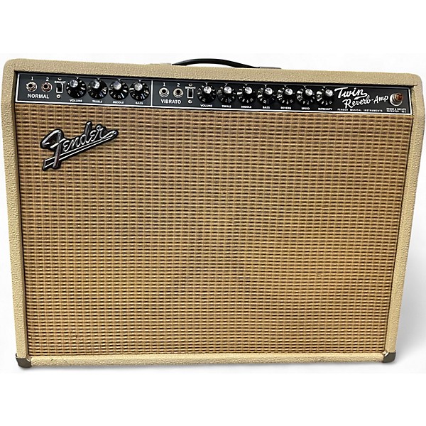Used Fender Twin Reverb 2x12 Tube Guitar Combo Amp