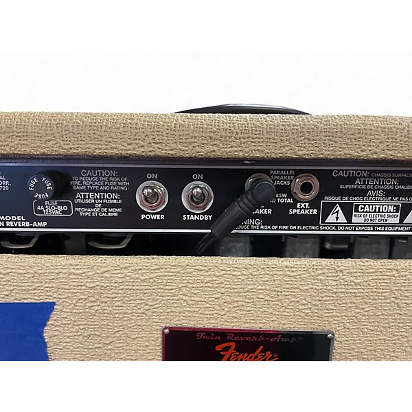 Used Fender Twin Reverb 2x12 Tube Guitar Combo Amp