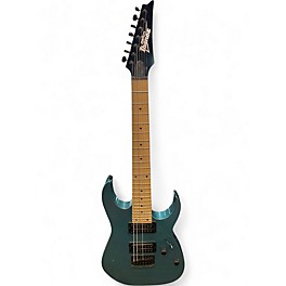 Used Ibanez grg7221m metalic light blue Solid Body Electric Guitar