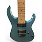 Used Ibanez grg7221m metalic light blue Solid Body Electric Guitar